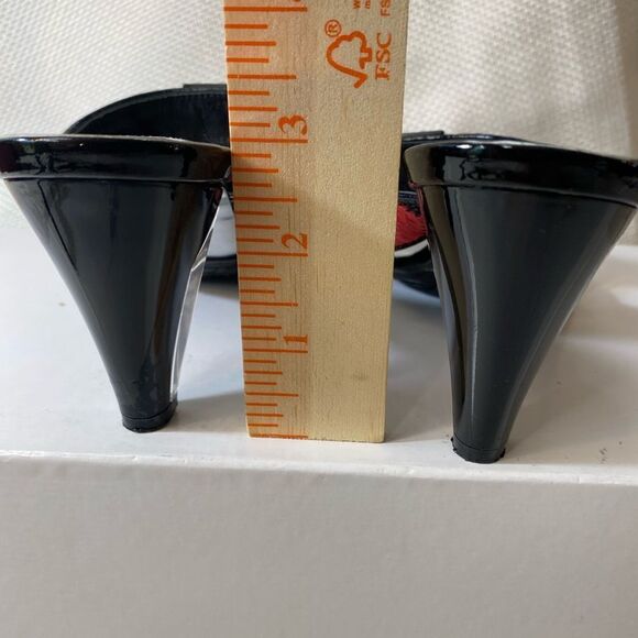 Van Maria by Soda Snakeskin & Rhinestone Heels Size 6 | 3” Acrylic Heel Slip-Ons - Picture 6 of 14